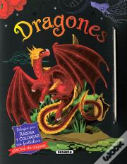 Dragones. Dibujos Para Raspar Y Colorear