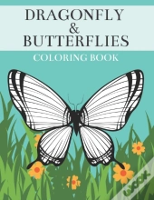Dragonfly & Butterflies Coloring Book