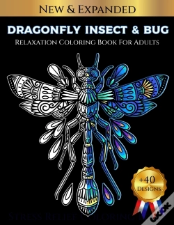 Capa do artigo Dragonfly Insect & Bug Relaxation Coloring Book For Adults