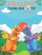 Dragons Coloring Book For Kids Ages 4-8 - Preview