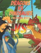 Capa do artigo Dragons Vs Dinosaurs Coloring Book