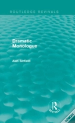 Capa do artigo Dramatic Monologue (Routledge Revivals)