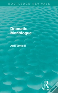 Capa do artigo Dramatic Monologue (Routledge Revivals)