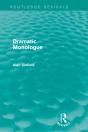 Dramatic Monologue (Routledge Revivals) - Preview