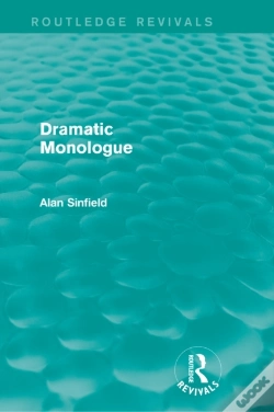 Capa do artigo Dramatic Monologue (Routledge Revivals)