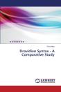 Dravidian Syntax - A Comparative Study - Preview