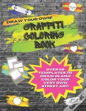 Capa do artigo Draw Your Own Graffiti Coloring Book