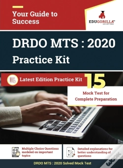 Capa do artigo Drdo Mts 2020 - 15 Full-Length Mock Test For Complete Practice Kit