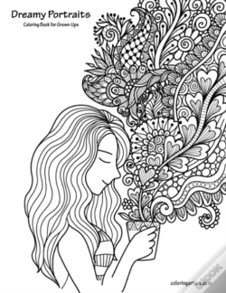 Capa do artigo Dreamy Portraits Coloring Book For Grown