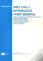 Capa do artigo Dret Civil I: Introducció I Part General