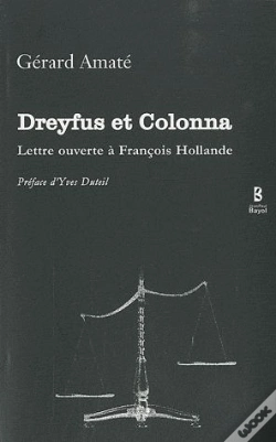 Capa do artigo Dreyfus Et Colonna Lettre Ouverte A Francois Hollande
