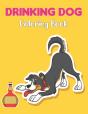 Drinking Dog Coloring Book - Preview