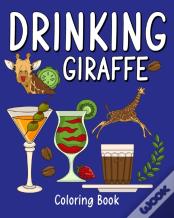 Drinking Giraffe Coloring Book