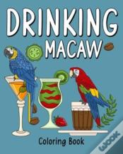 Drinking Macaw Coloring Book