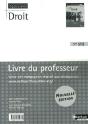 Droit ; 1ère Stg ; Équilibre ; Livre Du Professeur (Édition 2009) - Preview