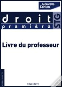 Capa do artigo Droit ; 1ère Stg ; Livre Du Professeur