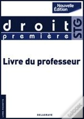 Capa do artigo Droit ; 1ère Stg ; Livre Du Professeur