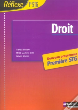 Capa do artigo Droit 1ère; Stg