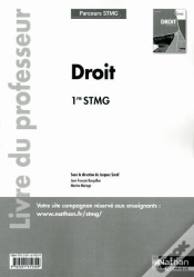 Capa do artigo Droit 1ere Stmg (Parcours Stmg) Professeur 2012