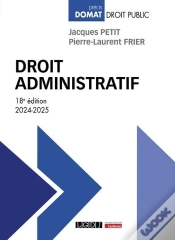 Capa do artigo Droit Administratif (18e Édition)