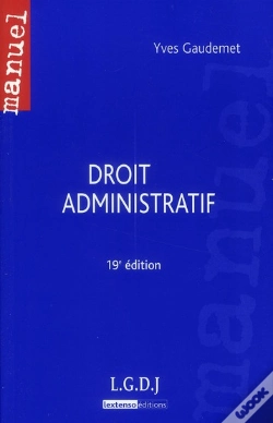 Capa do artigo Droit Administratif, 19 Eme Edition