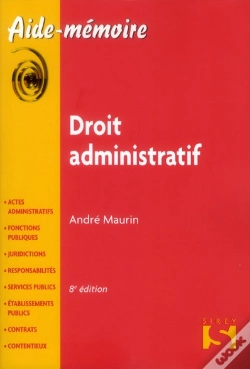 Capa do artigo Droit Administratif (8e Édition)