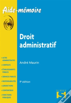 Capa do artigo Droit Administratif (9e Édition)