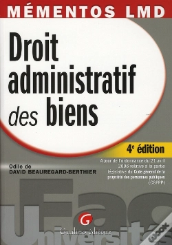 Capa do artigo Droit Administratif Des Biens (4e Édition)