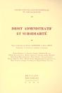 Droit Administratif Et Subsidiarite - Preview