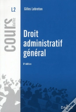 Capa do artigo Droit Administratif Général (6e Édition)
