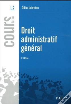 Capa do artigo Droit Administratif Général (9e Édition)