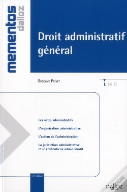 Capa do artigo Droit Administratif Général (Édition 2011)