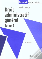 Capa do artigo Droit Administratif General T1 - 15eme Edition - Vol01