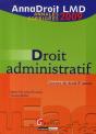Droit Administratif ; Licence De Droit 2ème Année ; Annales Corrigées (Édition 2009) - Preview