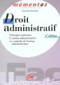 Droit Administratif : Principe Generaux, L'Action Administrative, Le Controle De L'Action Administrative - Preview