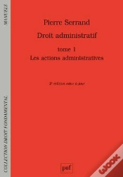 Capa do artigo Droit Administratif T.1 ; Les Actions Administratives (2e Édition)