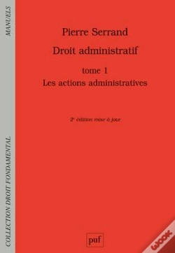 Capa do artigo Droit Administratif T.1 ; Les Actions Administratives (2e Édition)