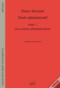 Capa do artigo Droit Administratif Tome 1 - Les Actions Administratives