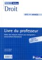 Droit ; Bts 1ère Année ; Livre Du Professeur (Édition 2007) - Preview