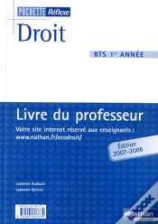 Capa do artigo Droit ; Bts 1ère Année ; Livre Du Professeur (Édition 2007)