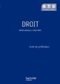 Droit ; Bts ; 1ère Année ; Livre Du Professeur - Preview