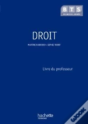 Capa do artigo Droit ; Bts ; 1ère Année ; Livre Du Professeur