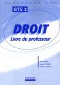 Droit Bts 2 (Approches Bts) Prof 2001 - Preview