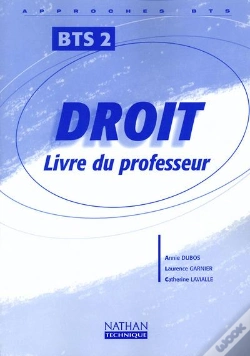 Capa do artigo Droit Bts 2 (Approches Bts) Prof 2001