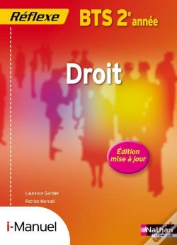 Capa do artigo Droit Bts 2 (Pochette Reflexe) Licence Numerique Eleve I-Manuel+Ouvrage Papier