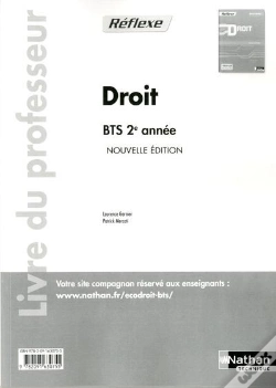 Capa do artigo Droit Bts 2 (Pochette Reflexe) Professeur 2014