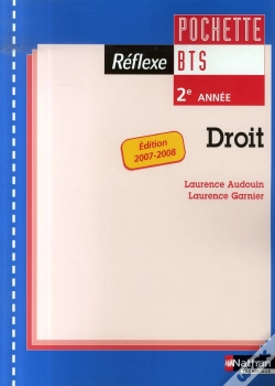 Capa do artigo Droit ; Bts 2e Année ; Élève (Édition 2007-2008)