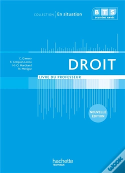 Capa do artigo Droit ; Bts 2e Année ; Livre Du Professeur