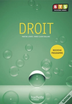 Capa do artigo Droit ; Bts 2ème Année ; Manuel