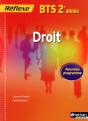 Droit Bts 2eme Annee (Pochette Reflexe) Eleve 2010 - Preview